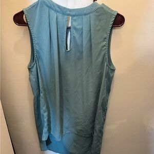 Sleeveless Teal Women's Business Casual Top
